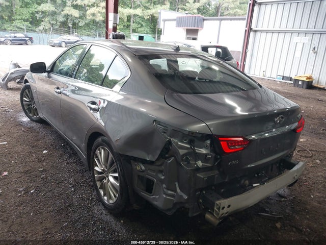 45912729 :رقم المزاد ، JN1EV7AR9KM559607 vin ، 2019 Infiniti Q50 3.0t Luxe مزاد بيع