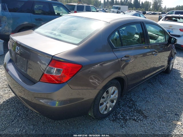 Aukcja sprzedaży 2012 Honda Civic Lx, vin: 2HGFB2F50CH569337, numer aukcji: 45912745