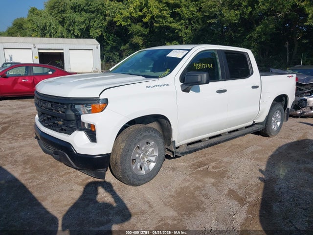 Продаж на аукціоні авто 2022 Chevrolet Silverado 1500 4wd  Short Bed Wt, vin: 1GCPDAEK2NZ593026, номер лоту: 45912751