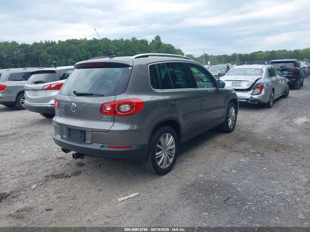 2011 Volkswagen Tiguan Se მანქანა იყიდება აუქციონზე, vin: WVGBV7AX6BW504594, აუქციონის ნომერი: 45912768