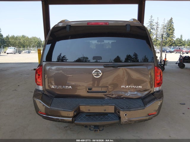 2014 Nissan Armada Platinum მანქანა იყიდება აუქციონზე, vin: 5N1AA0ND7EN601232, აუქციონის ნომერი: 45912773