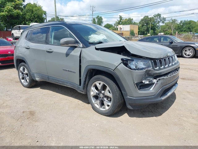 Aukcja sprzedaży 2020 Jeep Compass Limited 4x4, vin: 3C4NJDCB4LT227917, numer aukcji: 45912792