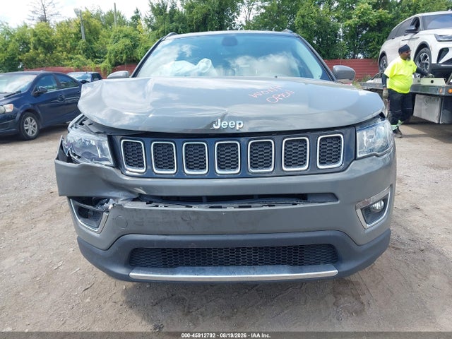 Aukcja sprzedaży 2020 Jeep Compass Limited 4x4, vin: 3C4NJDCB4LT227917, numer aukcji: 45912792