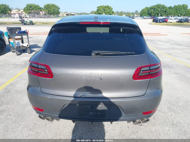 45912970 :رقم المزاد ، WP1AB2A52FLB69737 vin ، 2015 Porsche Macan S مزاد بيع