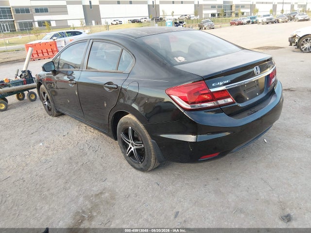 45913048 :رقم المزاد ، 2HGFB2F55EH526518 vin ، 2014 Honda Civic Lx مزاد بيع