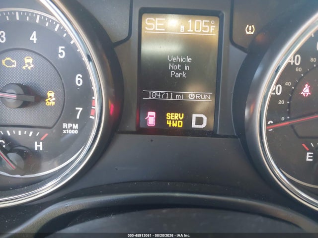 Aukcja sprzedaży 2013 Jeep Grand Cherokee Overland, vin: 1C4RJFCG2DC618893, numer aukcji: 45913061