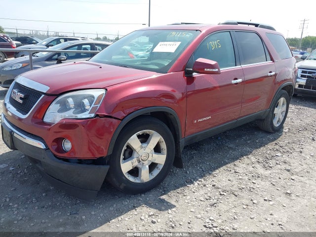 Продаж на аукціоні авто 2008 Gmc Acadia Slt-2, vin: 1GKEV337X8J254990, номер лоту: 45913115