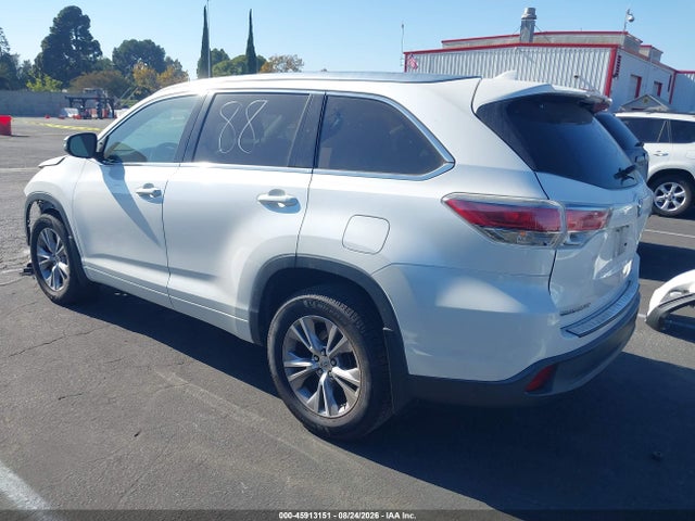 Toyota Highlander Xle V6 2015 5TDJKRFH9FS180889 Image 3