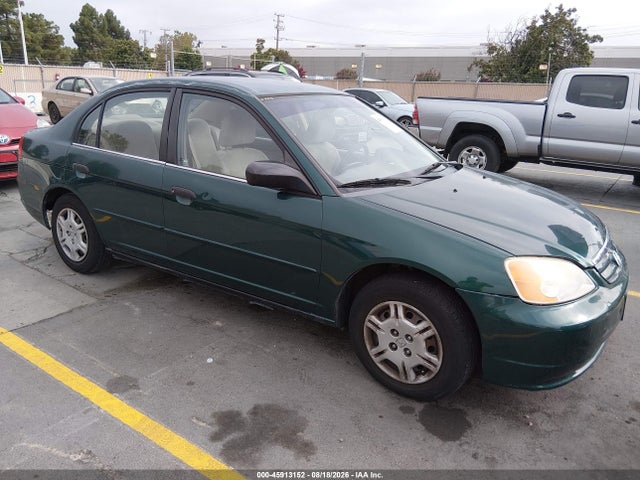 Auction sale of the 2001 Honda Civic Lx, vin: 2HGES16571H507355, lot number: 45913152