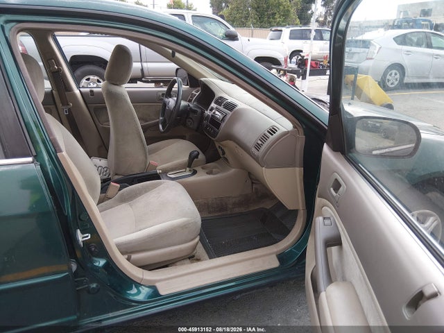 2001 Honda Civic Lx მანქანა იყიდება აუქციონზე, vin: 2HGES16571H507355, აუქციონის ნომერი: 45913152