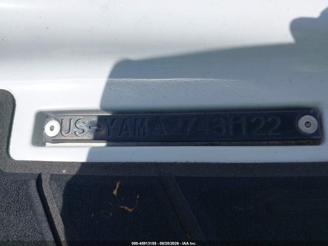 Aukcja sprzedaży 2022 Yamaha Vx, vin: YAMA2743I122, numer aukcji: 45913155