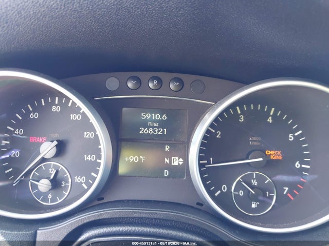 45913181 :رقم المزاد ، 4JGBB86E69A516838 vin ، 2009 Mercedes-benz Ml 350 4matic مزاد بيع