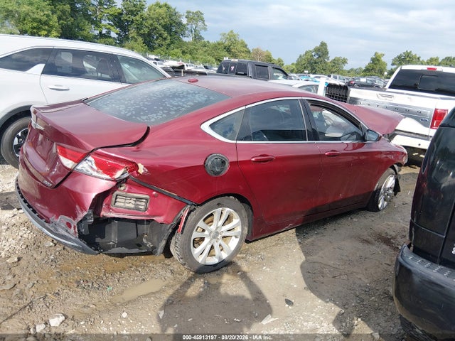 Продаж на аукціоні авто 2015 Chrysler 200 Limited, vin: 1C3CCCAB4FN704806, номер лоту: 45913197