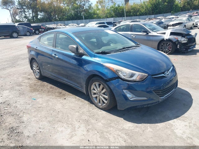 Hyundai ELANTRA SE 2014 KMHDH4AE7EU190113 zdjęcie główne