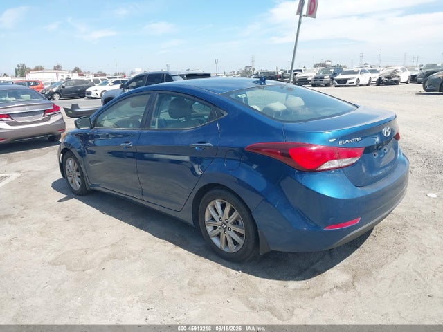 KMHDH4AE7EU190113 Hyundai ELANTRA SE