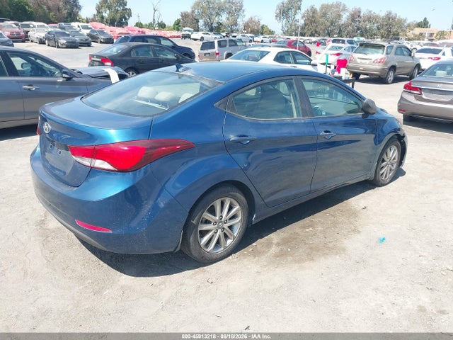 KMHDH4AE7EU190113 Hyundai ELANTRA SE