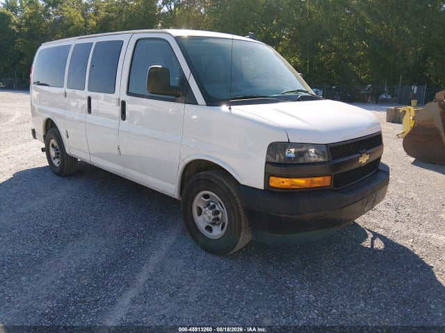 Auction sale of the 2020 Chevrolet Express Passenger Rwd 2500 Regular Wheelbase Ls, vin: 1GAWGEFP0L1256427, lot number: 45913260