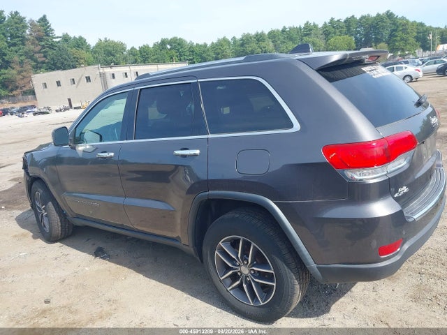 Aukcja sprzedaży 2018 Jeep Grand Cherokee Limited 4x4, vin: 1C4RJFBG4JC129067, numer aukcji: 45913289