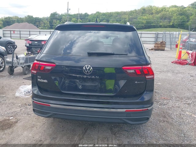 2022 Volkswagen Tiguan 2.0t Se მანქანა იყიდება აუქციონზე, vin: 3VV2B7AX0NM023257, აუქციონის ნომერი: 45913307