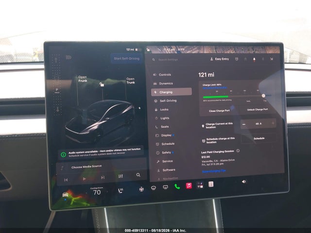 2026 Tesla Model Y Premium/rear-wheel Drive მანქანა იყიდება აუქციონზე, vin: 7SAYGDED2TF614610, აუქციონის ნომერი: 45913311
