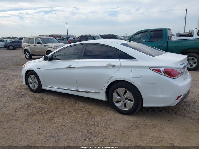 2014 Hyundai Sonata Hybrid მანქანა იყიდება აუქციონზე, vin: KMHEC4A48EA118123, აუქციონის ნომერი: 45913327