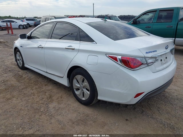 2014 Hyundai Sonata Hybrid მანქანა იყიდება აუქციონზე, vin: KMHEC4A48EA118123, აუქციონის ნომერი: 45913327