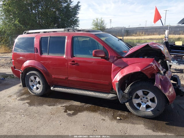 Продажа на аукционе авто 2005 Nissan Pathfinder Se, vin: 5N1AR18W25C721916, номер лота: 45913403