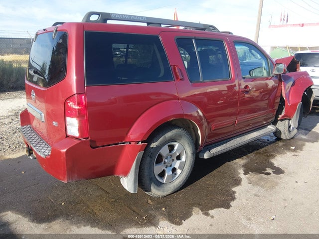 Продажа на аукционе авто 2005 Nissan Pathfinder Se, vin: 5N1AR18W25C721916, номер лота: 45913403