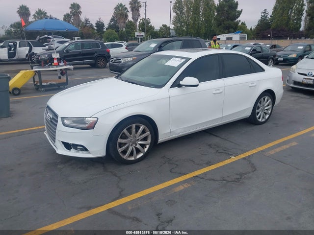 Продажа на аукционе авто 2013 Audi A4 2.0t Premium, vin: WAUFFAFL0DA169366, номер лота: 45913476