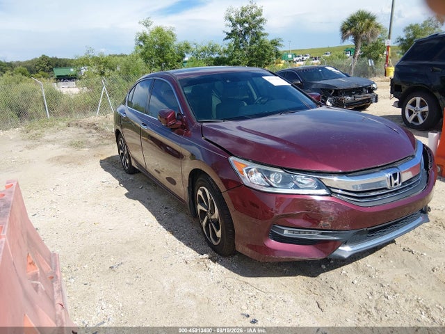 2017 Honda Accord Ex-l V6 მანქანა იყიდება აუქციონზე, vin: 1HGCR3F03HA031696, აუქციონის ნომერი: 45913480