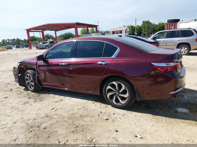 2017 Honda Accord Ex-l V6 მანქანა იყიდება აუქციონზე, vin: 1HGCR3F03HA031696, აუქციონის ნომერი: 45913480