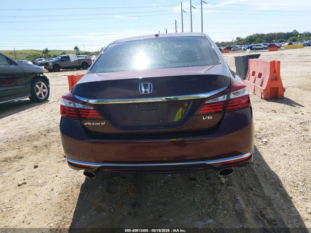 2017 Honda Accord Ex-l V6 მანქანა იყიდება აუქციონზე, vin: 1HGCR3F03HA031696, აუქციონის ნომერი: 45913480