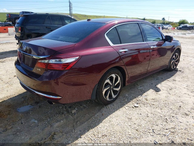 2017 Honda Accord Ex-l V6 მანქანა იყიდება აუქციონზე, vin: 1HGCR3F03HA031696, აუქციონის ნომერი: 45913480