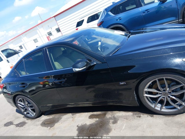 Продажа на аукционе авто 2017 Infiniti Q50 3.0t Premium, vin: JN1EV7AP0HM737816, номер лота: 45913504
