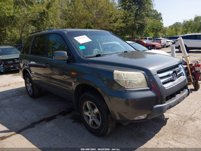 2007 Honda Pilot Ex მანქანა იყიდება აუქციონზე, vin: 5FNYF18487B023374, აუქციონის ნომერი: 45913563