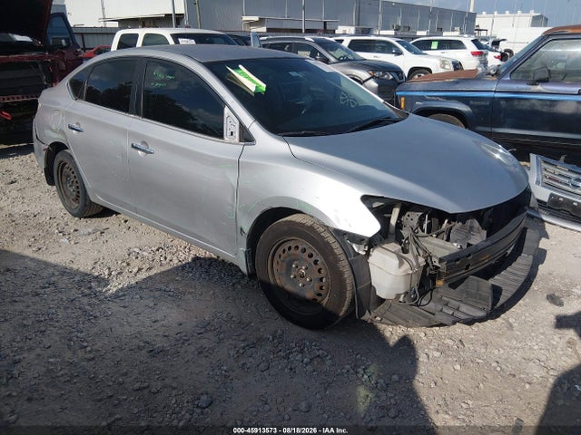 2014 Nissan Sentra Sv მანქანა იყიდება აუქციონზე, vin: 3N1AB7AP0EY318655, აუქციონის ნომერი: 45913573