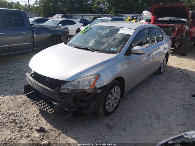 2014 Nissan Sentra Sv მანქანა იყიდება აუქციონზე, vin: 3N1AB7AP0EY318655, აუქციონის ნომერი: 45913573