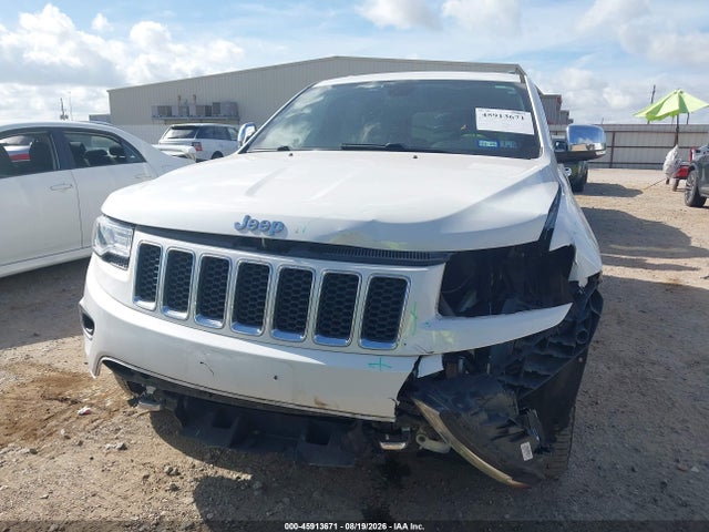 2016 Jeep Grand Cherokee Overland მანქანა იყიდება აუქციონზე, vin: 1C4RJFCGXGC445631, აუქციონის ნომერი: 45913671