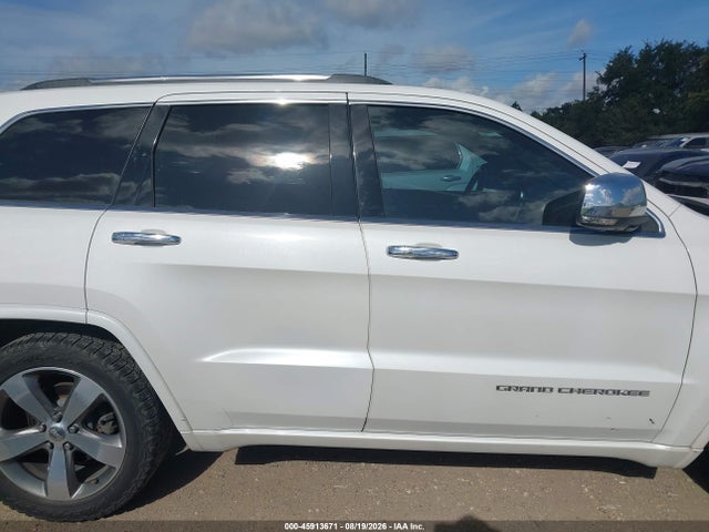 2016 Jeep Grand Cherokee Overland მანქანა იყიდება აუქციონზე, vin: 1C4RJFCGXGC445631, აუქციონის ნომერი: 45913671