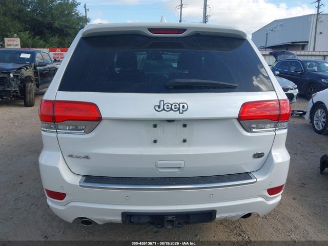 2016 Jeep Grand Cherokee Overland მანქანა იყიდება აუქციონზე, vin: 1C4RJFCGXGC445631, აუქციონის ნომერი: 45913671