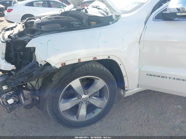2016 Jeep Grand Cherokee Overland მანქანა იყიდება აუქციონზე, vin: 1C4RJFCGXGC445631, აუქციონის ნომერი: 45913671