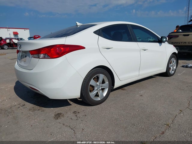 2013 Hyundai Elantra Gls მანქანა იყიდება აუქციონზე, vin: 5NPDH4AE9DH437130, აუქციონის ნომერი: 45913725