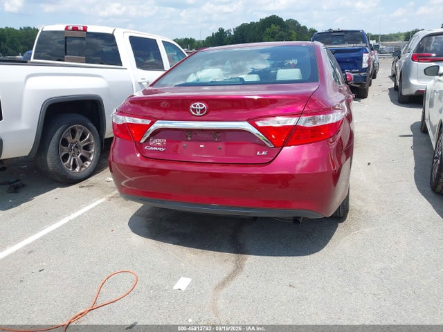 2016 Toyota Camry Le მანქანა იყიდება აუქციონზე, vin: 4T1BF1FK5GU523406, აუქციონის ნომერი: 45913793