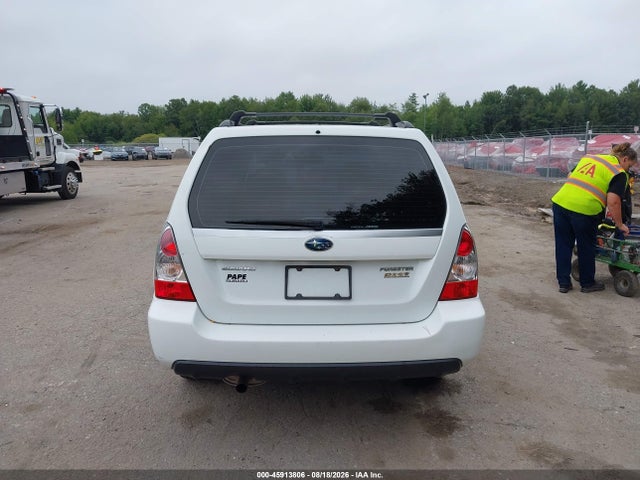 2008 Subaru Forester 2.5x მანქანა იყიდება აუქციონზე, vin: JF1SG65678G707304, აუქციონის ნომერი: 45913806