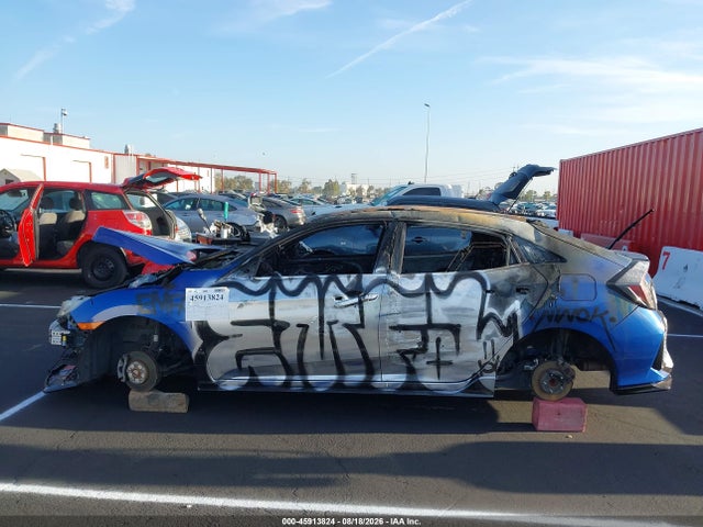 45913824 :رقم المزاد ، SHHFK7G42HU223495 vin ، 2017 Honda Civic Sport مزاد بيع