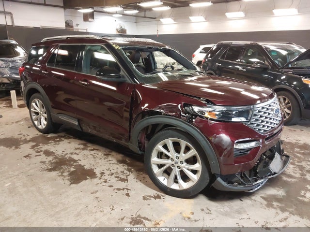 2022 Ford Explorer Platinum მანქანა იყიდება აუქციონზე, vin: 1FM5K8HC1NGB69242, აუქციონის ნომერი: 45913852