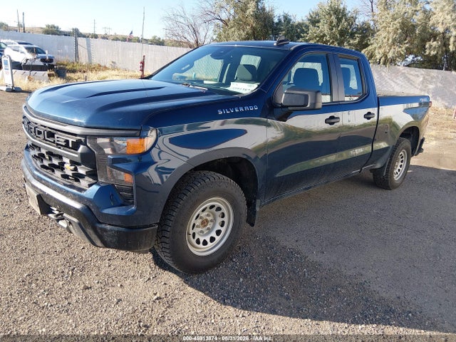 2023 Chevrolet Silverado 1500 4wd  Standard Bed Wt მანქანა იყიდება აუქციონზე, vin: 1GCRDAEK3PZ204387, აუქციონის ნომერი: 45913874
