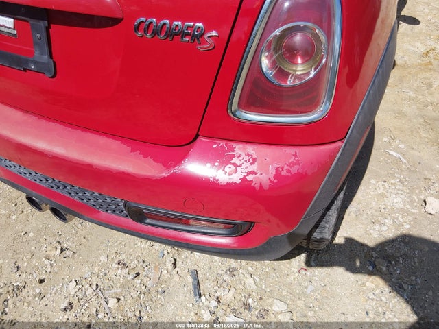 45913883 :رقم المزاد ، WMWZP3C55CT250250 vin ، 2012 Mini Cooper S مزاد بيع