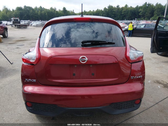 Продажа на аукционе авто 2015 Nissan Juke Sv, vin: JN8AF5MV6FT558100, номер лота: 45913954