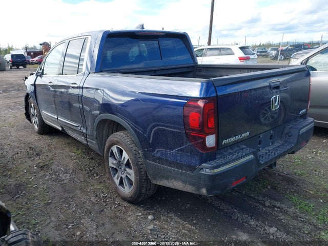 45913960 :رقم المزاد ، 5FPYK3F7XKB027091 vin ، 2019 Honda Ridgeline Rtl-e مزاد بيع